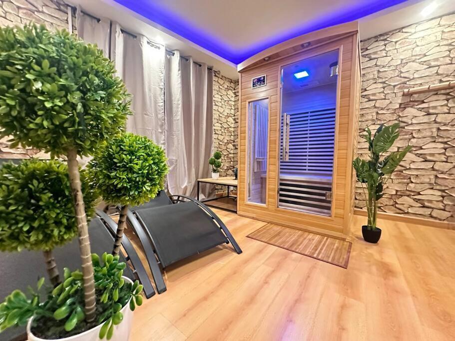E Servagnat T3 Luxe Avec Sauna Jacuzzi Et Hammam Épernay Buitenkant foto